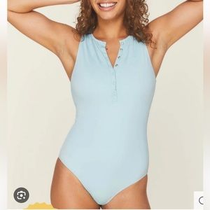Andie Swim Malibu One Piece- Cabana Blue (M) NWT!!